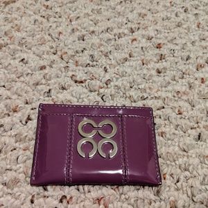 Coach card holder